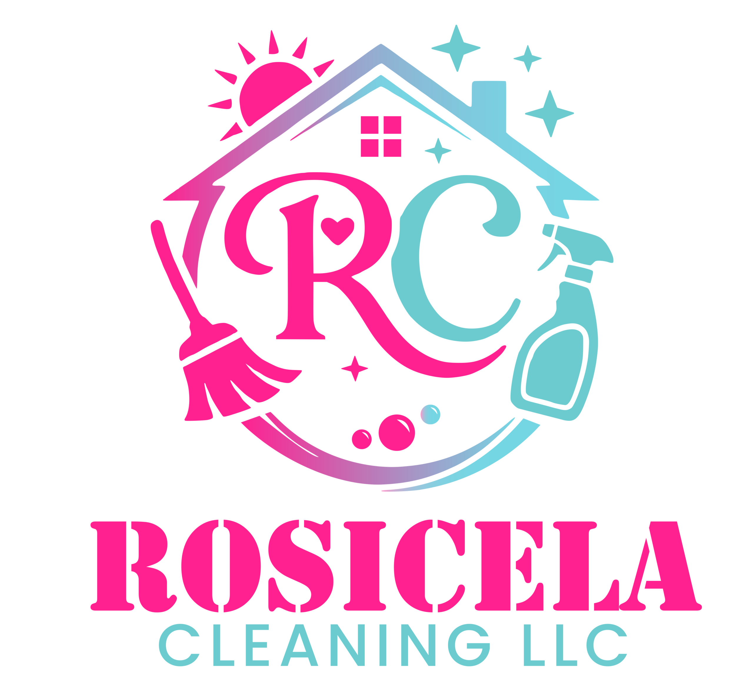 01 - Rosicela Cleaning LLC - LOGO - PNG